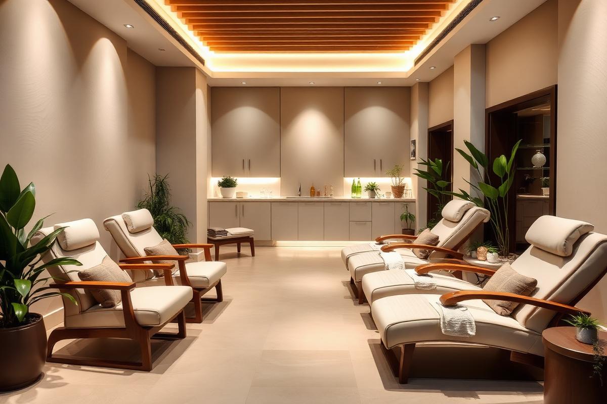 Milroy Wellness Center relaxation lounge
